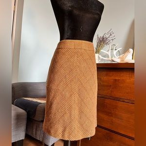 MaxMara Wool/Alpaca plaid skirt, size 8